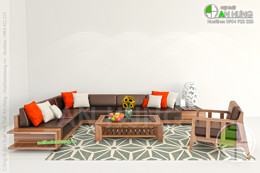 Sofa gỗ hiện đại - SFG02 1