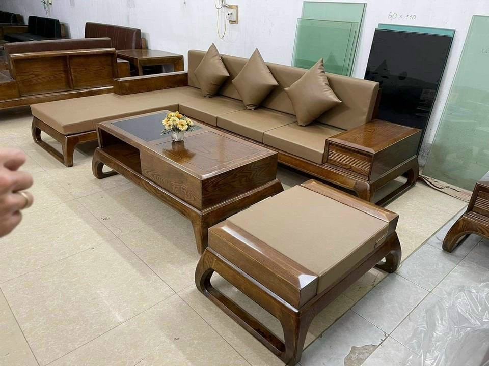 sofa hiện đại - sofa gỗ