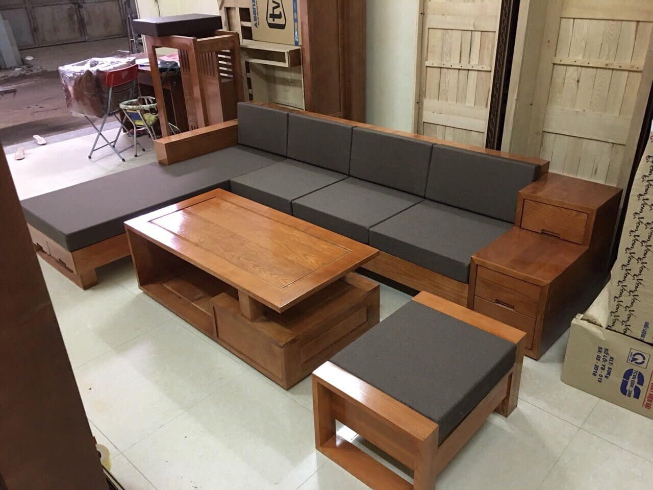 mua sofa gỗ ở hà nội