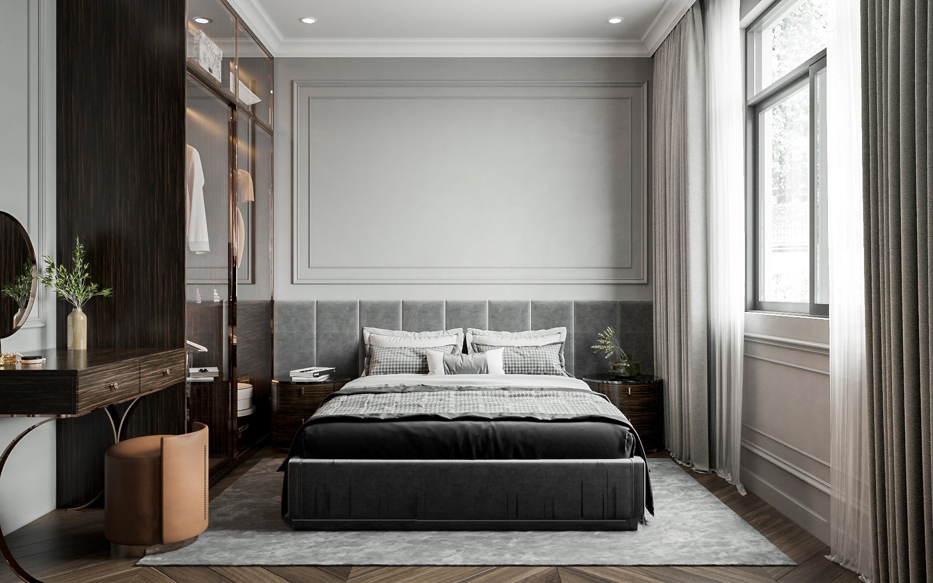 100 Mẫu thiết kế nội thất phòng ngủ đẹp thịnh hành 2023