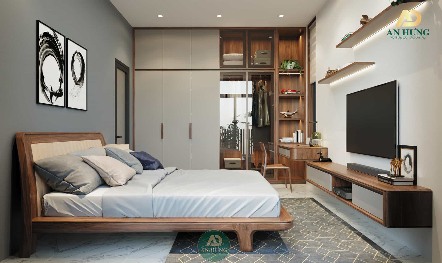 Thiết kế nội thất nhà phố - Anh Tuấn - Phú Quốc 13
