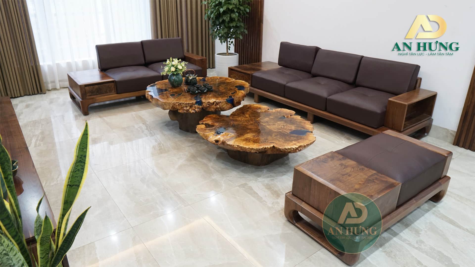Sofa gỗ đẹp, mới nhất 2022 - SPG72