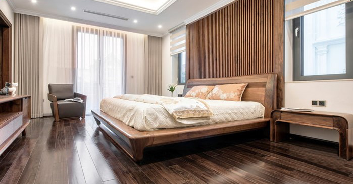 Một số mẫu vách đầu giường gỗ ấn tượng gợi ý cho căn phòng của bạn.