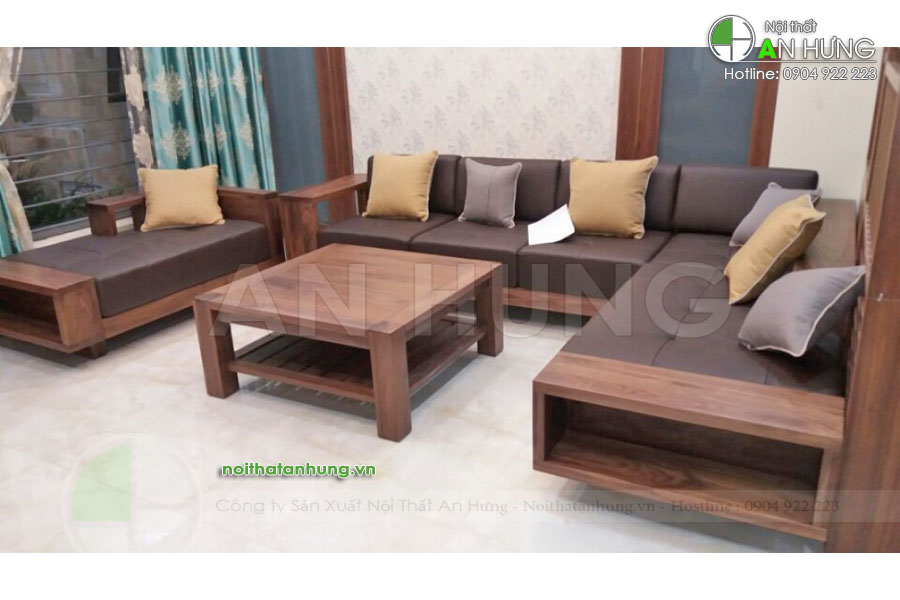 Sofa gỗ hiện đại giá rẻ - căn phòng cuốn hút mọi thành viên!!!