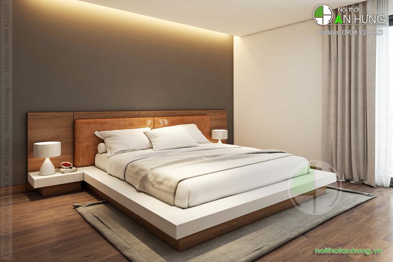 Bộ sưu tập mẫu giường ngủ mới 2018 của nội thất An Hưng