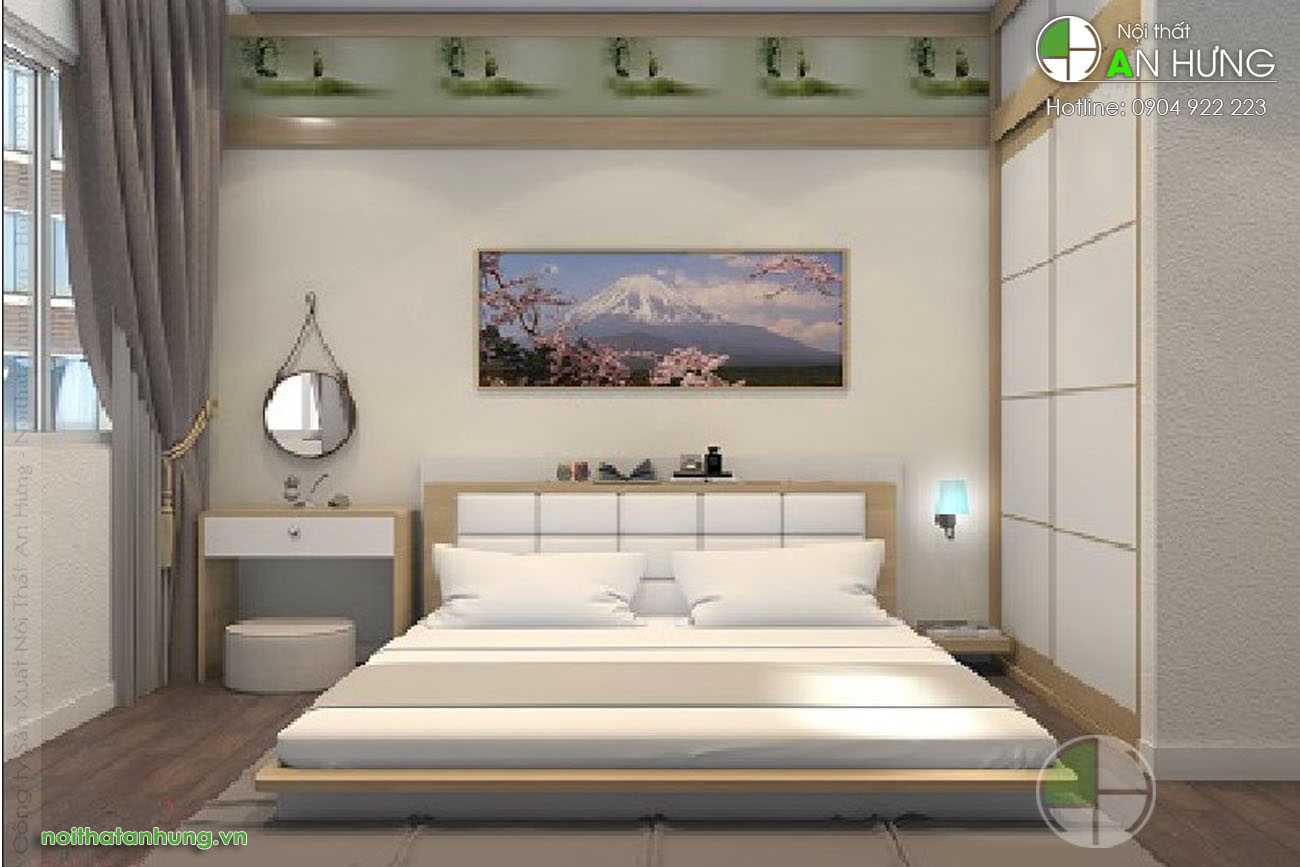 Phòng ngủ chung cư đẹp đa dạng về phong cách đem đến nhiều sự lựa chọn