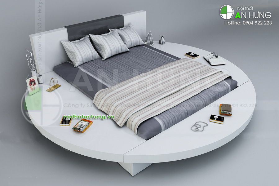 Đặt đóng giường ngủ gỗ công nghiệp theo yêu cầu của khách hàng
