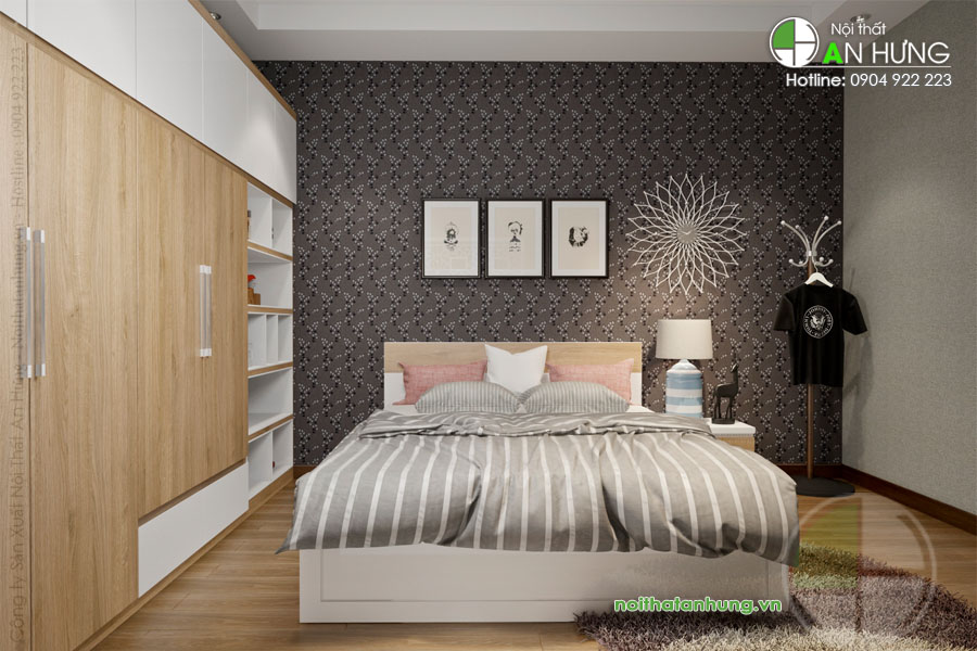 Nội thất phòng ngủ nhỏ mang sự hài hòa cho không gian nhà bạn
