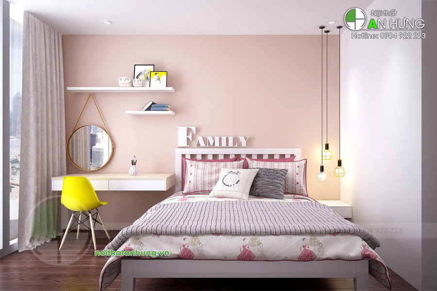 Màu sơn phòng ngủ đẹp hợp với mệnh của gia chủ