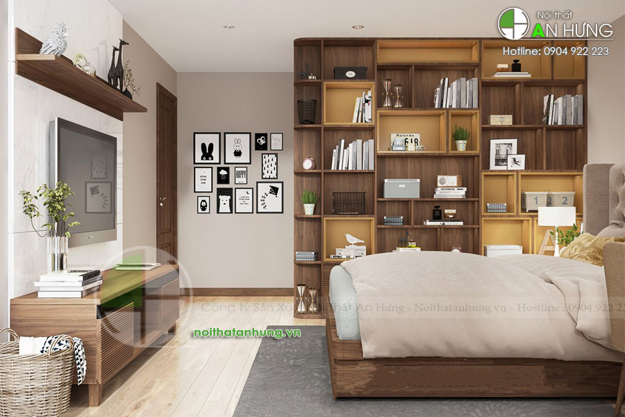 Phong cách thiết kế nội thất phòng ngủ master 30m2  HomeHome