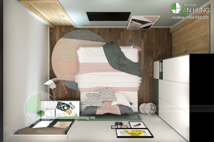 Thiết kế nội thất phòng ngủ hiện đại
