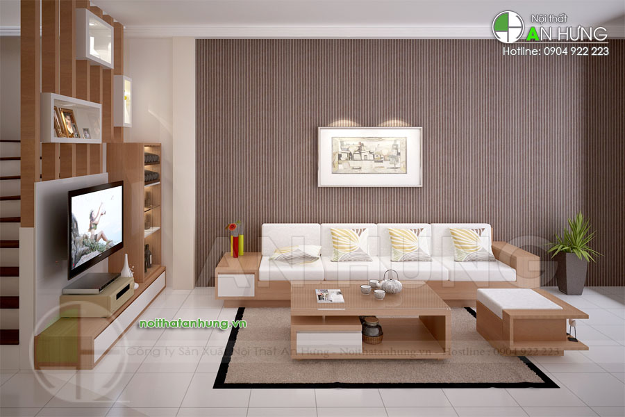 Với phong cách sống đơn giản, bộ bàn ghế phòng khách đơn giản sẽ là lựa chọn hoàn hảo cho một không gian phòng khách thật sự thoải mái và gọn gàng. Thiết kế thanh lịch và tinh tế giúp bộ bàn ghế đem lại cảm giác dễ chịu và hài hòa cho người sử dụng.