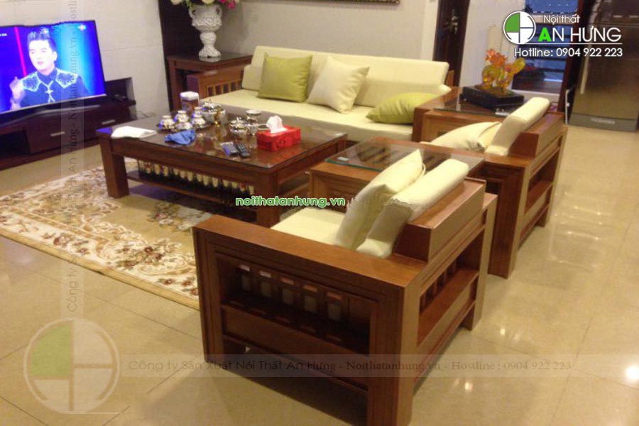 Sofa gỗ vải-phong cách mới lạ cho không gian phòng khách!!!