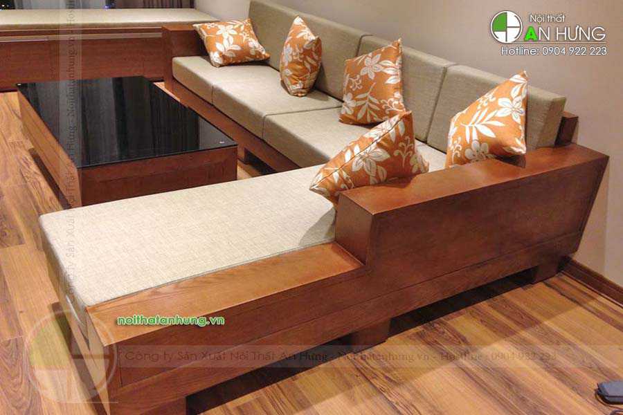 Những mẫu sofa gỗ góc đẹp cho không gian hiện đại và thoải mái nhất !!!