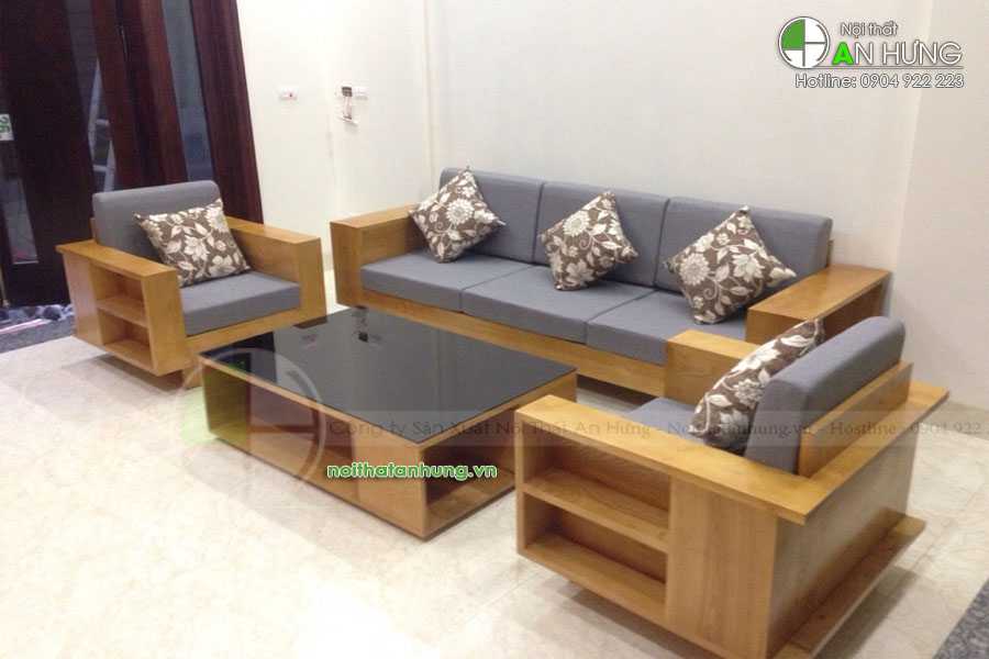 Sofa gỗ tự nhiên cao cấp - không gian sáng và sang nhất mọi thời đại!!!