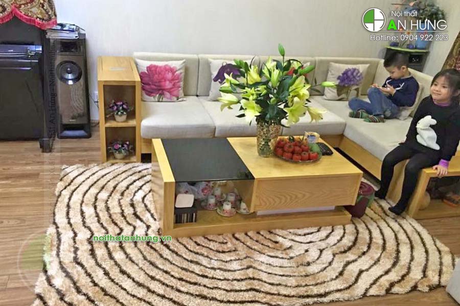 Những bộ sofa gỗ sồi mỹ - lựa chọn hoàn hảo nhất cho không gian hiện của nhà chung cư!!!