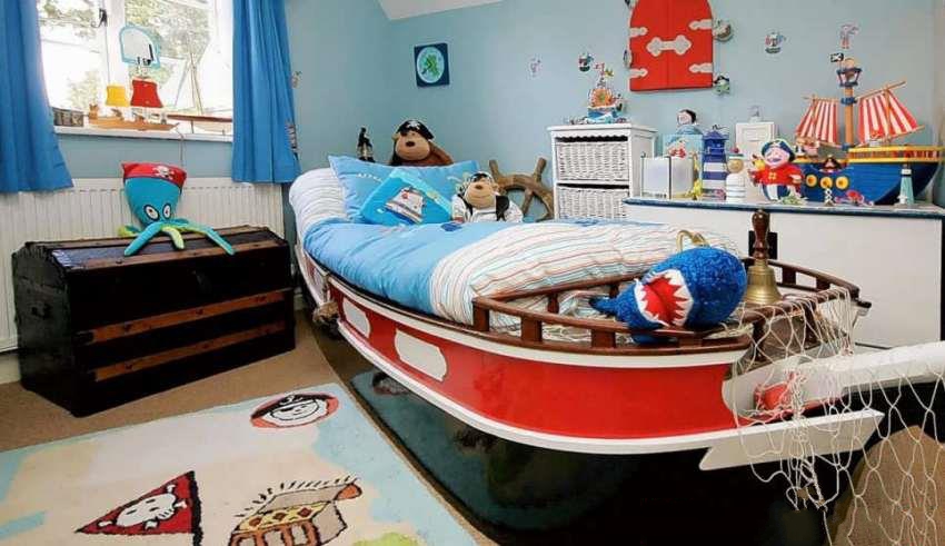 Thiết kế phòng ngủ đẹp cho bé trai theo độ tuổi