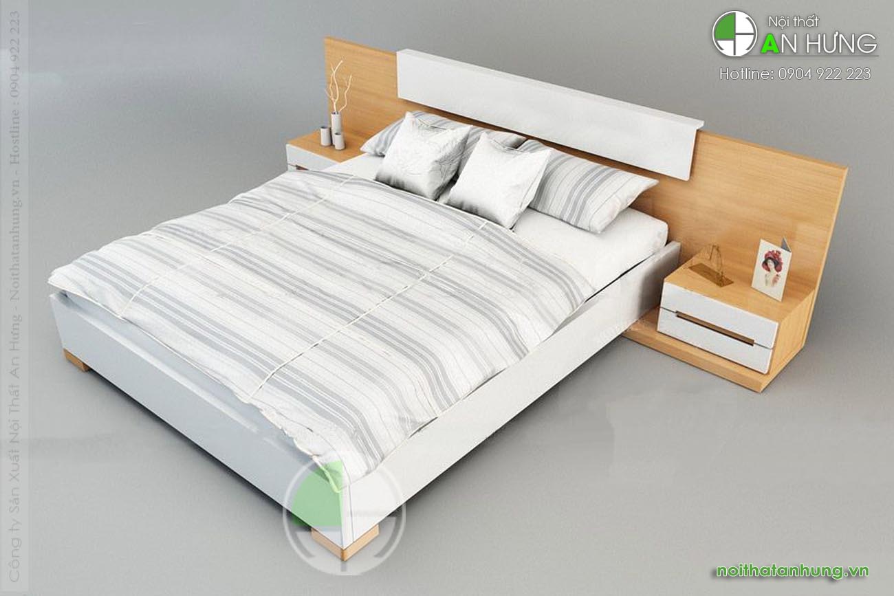 Giường ngủ gỗ đẹp - GN08