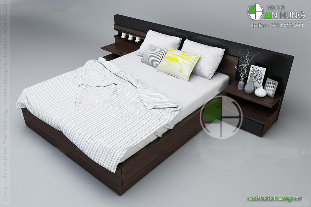 Giường ngủ gỗ công nghiệp - GN14