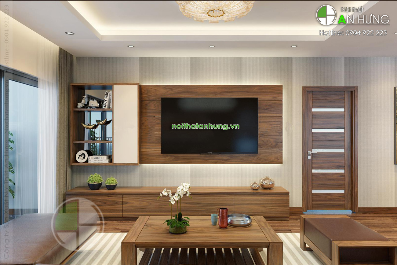 Kệ tivi kết hợp vách gỗ ốp tường các mẫu kệ tivi đẹp bằng gỗ kệ tivi  phòng khách bằng gỗ
