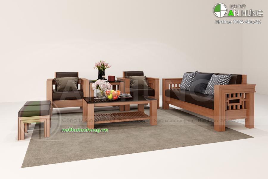 Mẫu sofa gỗ - SFG12