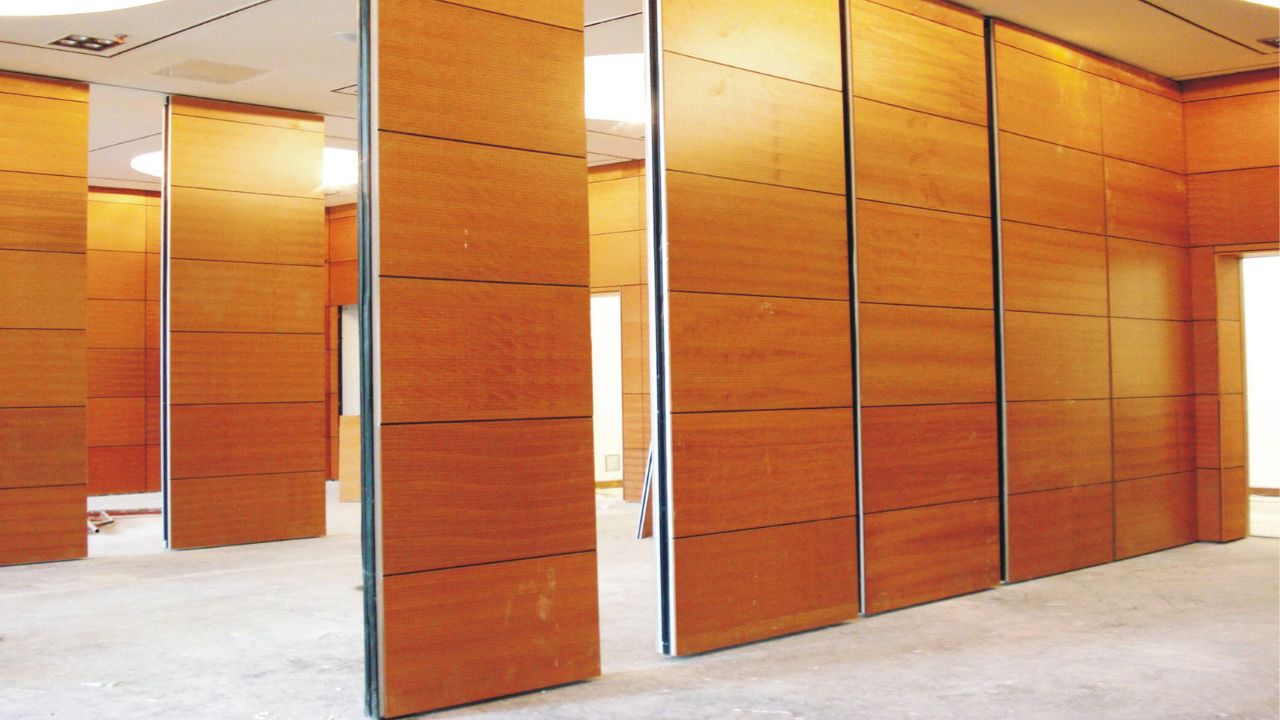 Vách ngăn di động gỗ Melamine phù hợp cho những văn phòng diện tích hẹp hoặc trung bình