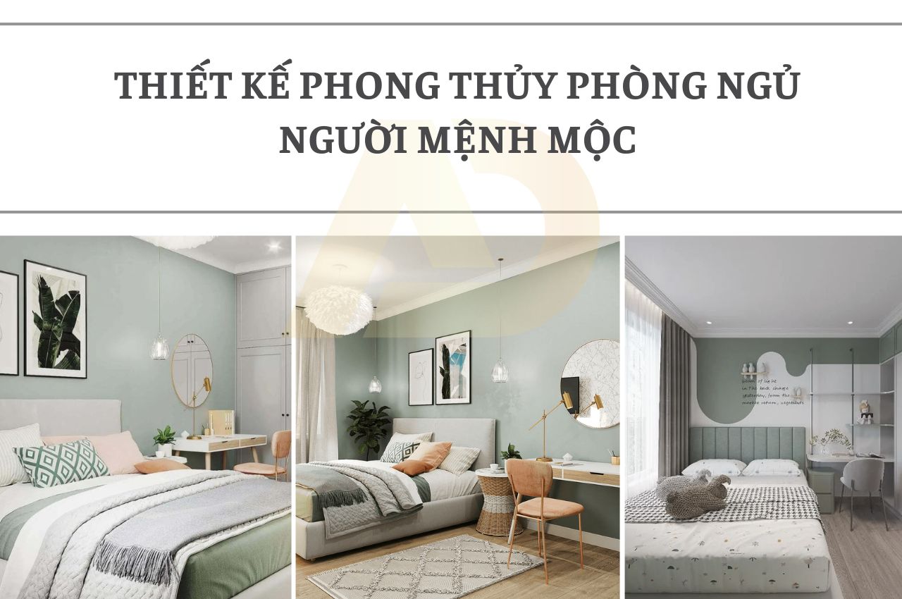 Phong thủy phòng ngủ người mệnh Mộc